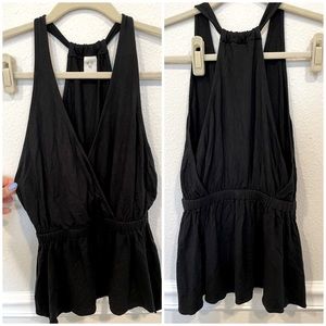 Free People- Cute Top, Black, size XS